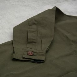 Uskees 3003 Button Single Pocket Shirt - Vine Green -hansen shop 3003ButtonSinglePocketShirt VineGreen3 1024x1024