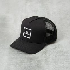 Brixton Alpha Block X C MP Mesh Cap - Black