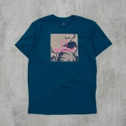 Brixton Alpha Square Art Tee - Marine