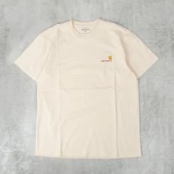 Carhartt WIP American Script S/S Tee - Natural