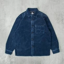 Edwin Ander Cord Shirt - Bering Sea