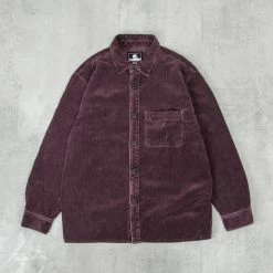 Edwin Ander Cord Shirt - Raisin