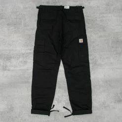 Carhartt WIP Aviation Cargo Pant - Black Rinsed