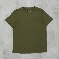 Benzak BT-01 Pocket Tee - Army Green