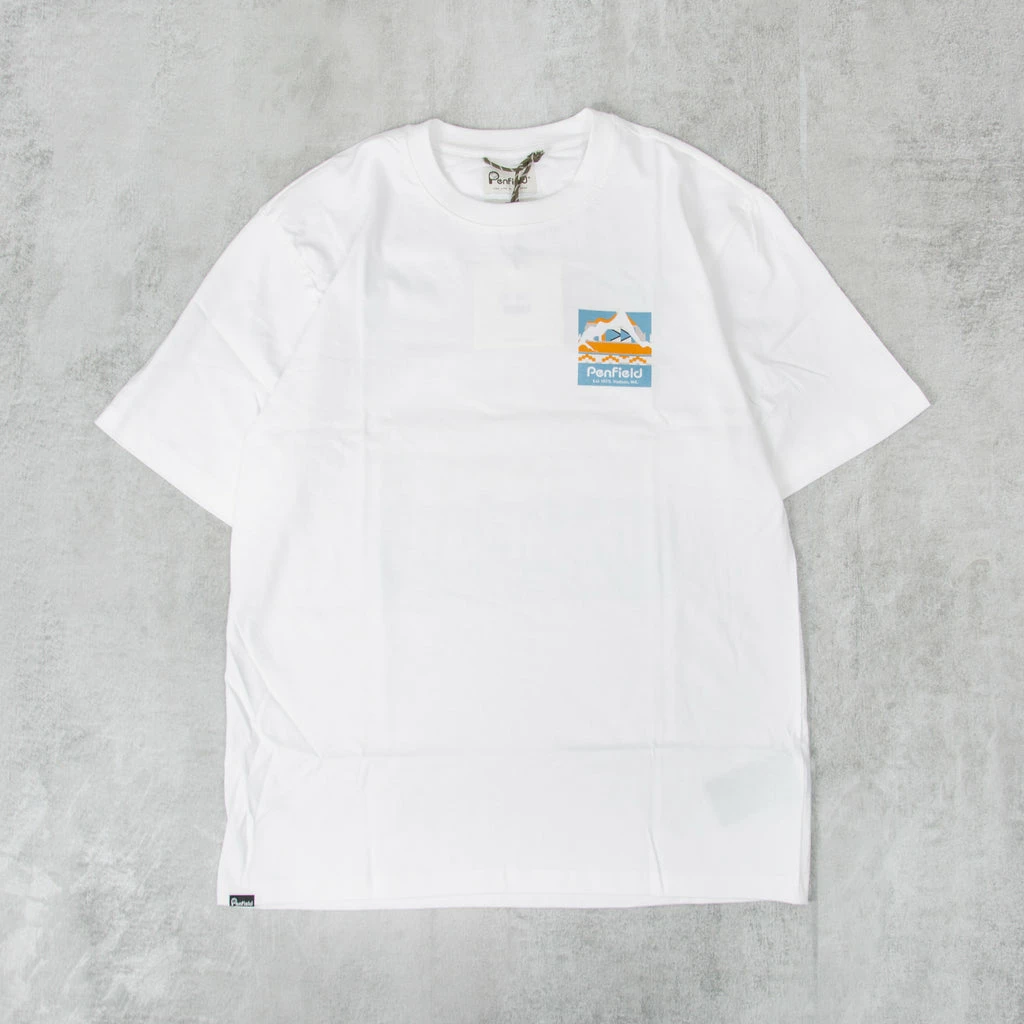 Penfield Back Print Tee - Bright White