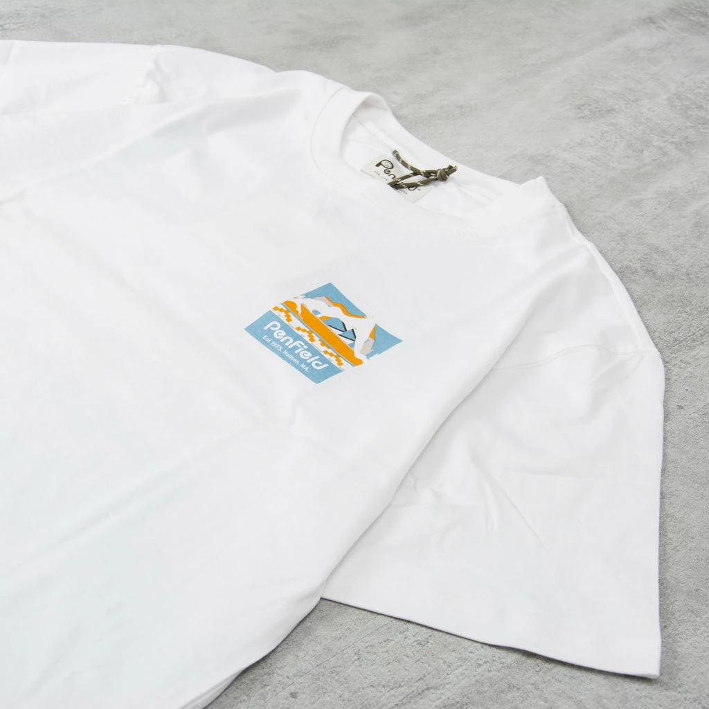 Penfield Back Print Tee - Bright White - Image 3