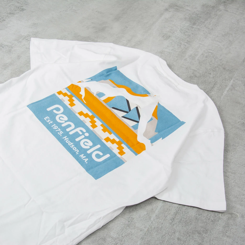 Penfield Back Print Tee - Bright White - Image 2