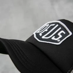 Deus Ex Machina Baylands Trucker Cap - Black / Grey -hansen shop BaylandsTruckerCap Black Grey2 1024x1024