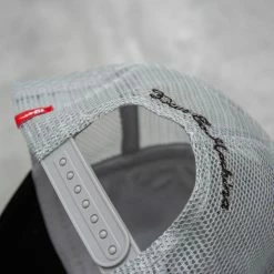 Deus Ex Machina Baylands Trucker Cap - Black / Grey -hansen shop BaylandsTruckerCap Black Grey3 1024x1024