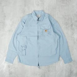 Carhartt WIP Berm L/S Shirt - Frosted Blue