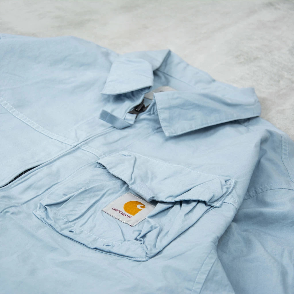 Carhartt WIP Berm L/S Shirt - Frosted Blue - Image 2