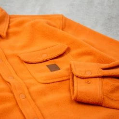 Brixton Bowery Arctic Stretch Fleece - Burnt Orange -hansen shop BoweryArcticStretchFleece BurntOrange3 1024x1024