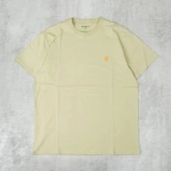 Carhartt WIP Chase S/S Tee - Agave / Gold