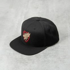 Brixton Cleburne MP Snapback Cap - Black