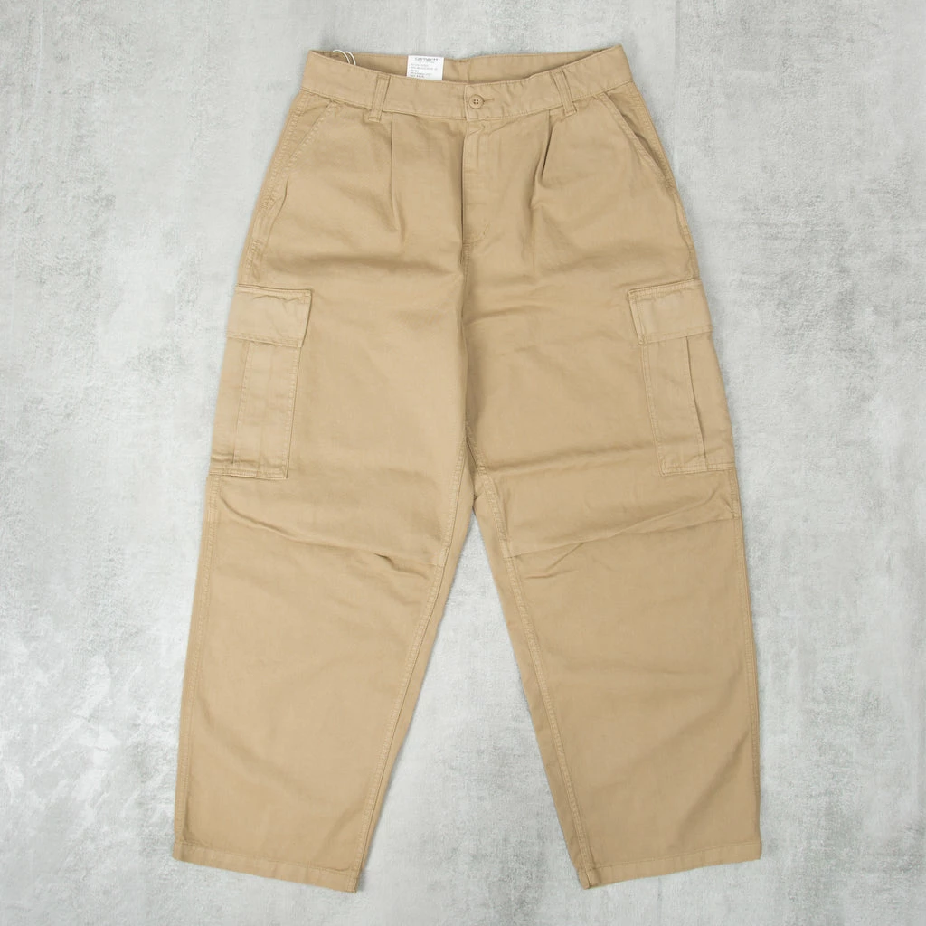 Carhartt WIP Cole Cargo Pant - Ammonite Garment Dyed - Image 3