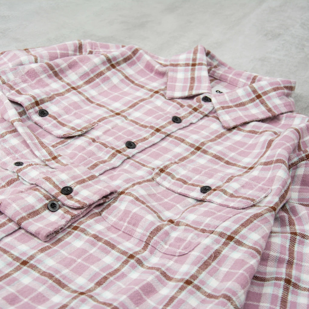 Obey Cole Woven Shirt - Lilac Chalk Multi - Image 3