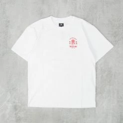 Edwin Devils Pie Tee - White
