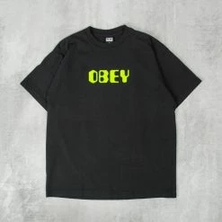Obey Grafx Tee - Off Black