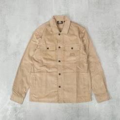 Dickies Higginson L/S Cord Shirt - Khaki