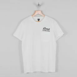 Deus Ex Machina S/S Ibiza Pocket Tee - White