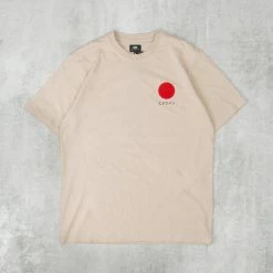 Edwin Japanese Sun S/S Tee - Abbey Stone