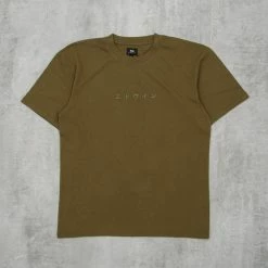 Edwin Katakana Embroidery Tee - Uniform Green