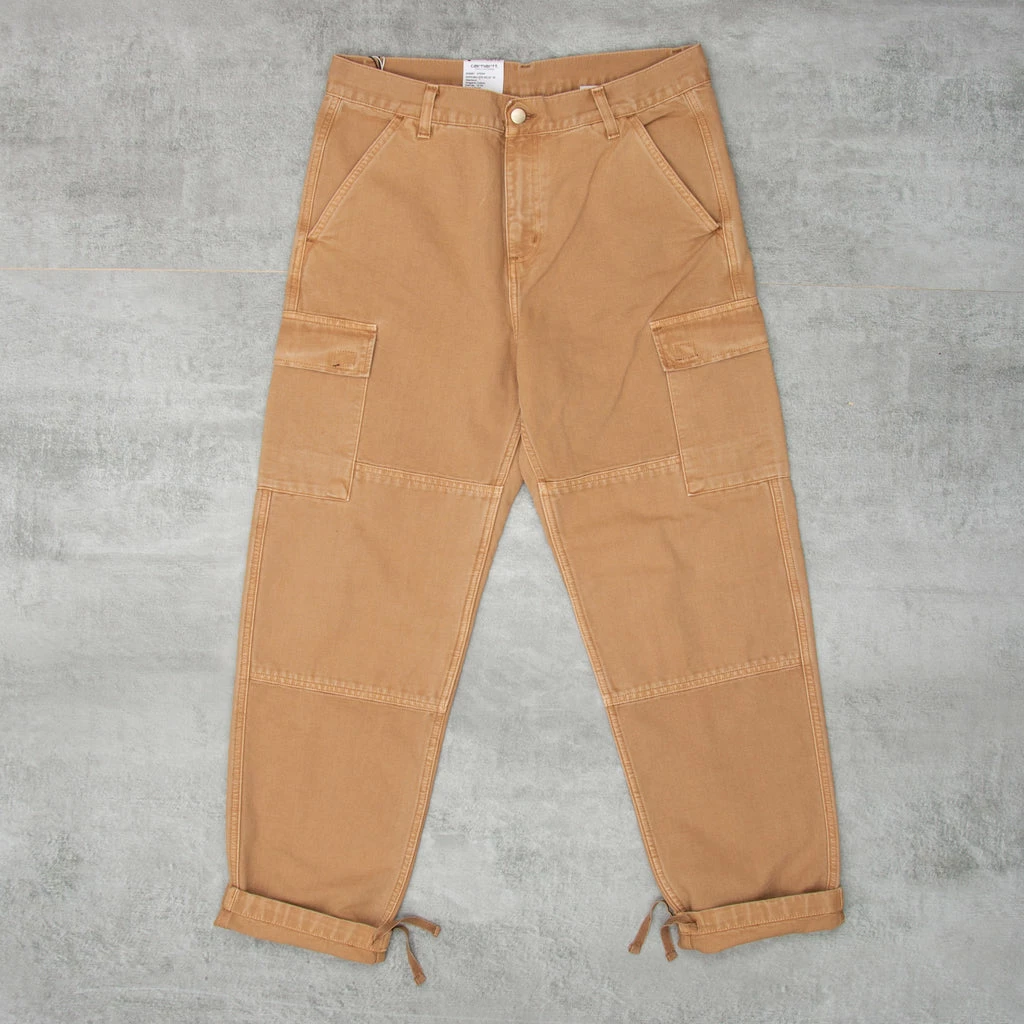 Carhartt WIP Keyto Cargo Pant - Dusty Hamilton Brown Worn - Image 3