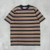 Carhartt WIP Leonne Striped Tee - Buffalo