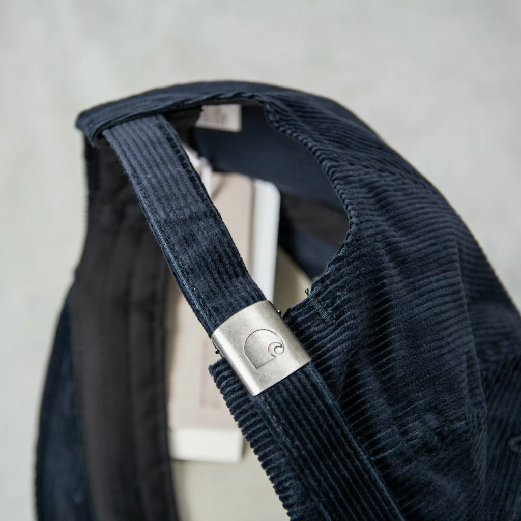 Carhartt WIP Letterman Cap - Dark Navy / Wax - Image 3