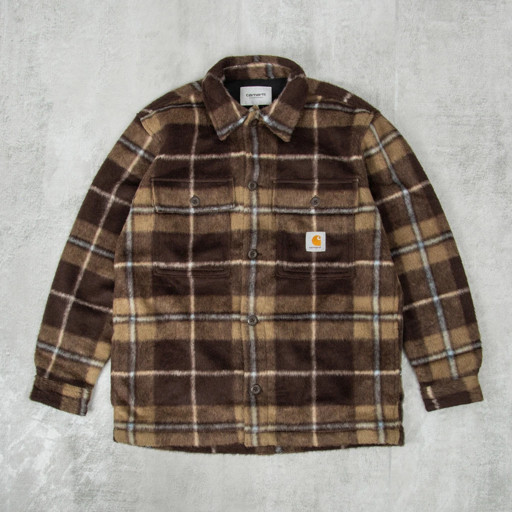 Carhartt WIP Manning Shirt - Dark Umber / Leather
