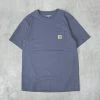 Carhartt WIP Pocket S/S Tee - Bluefin