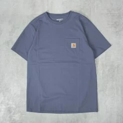 Carhartt WIP Pocket S/S Tee - Bluefin
