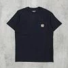 Carhartt WIP Pocket S/S Tee - Dark Navy