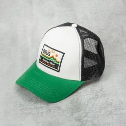 Deus Ex Machina Polar Trucker Cap - Trek Green