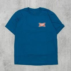 Brixton Quarter Short Sleeve Tee - Cobalt
