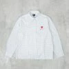 Edwin Red Dot L/S Shirt - Azure Blue