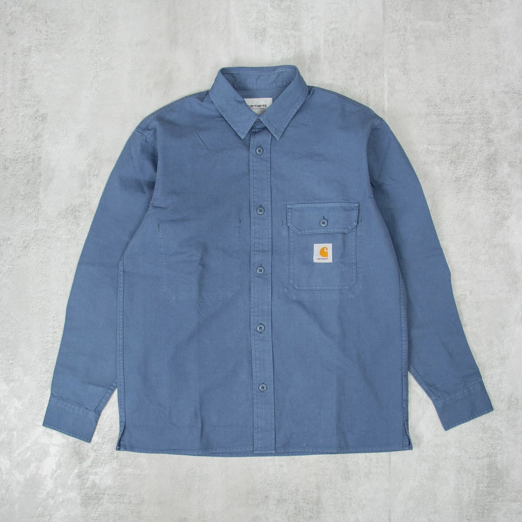 Carhartt WIP Reno Shirt - Storm Blue
