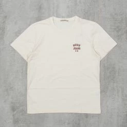 Nudie Roy Logo Tee - Off White