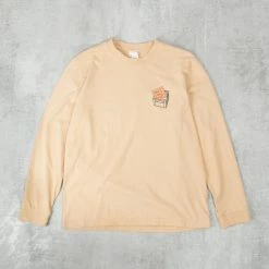 Nudie Rudi Dance Dance Dance L/S Tee - Cream