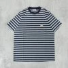 Carhartt WIP Scotty S/S Striped Pocket Tee - Atom Blue