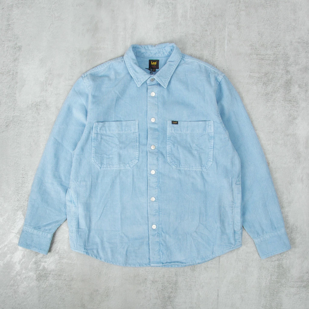 Lee Seasonal Corduroy Overshirt - Dreamy Blue