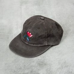 Parra Secret Flower 6 Panel Cap - Chocolate