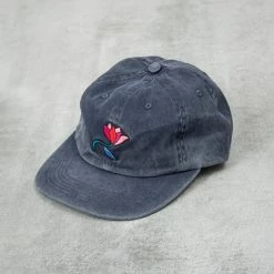 Parra Secret Flower 6 Panel Cap - Navy