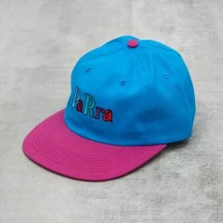 By Parra Serif Logo 6 Panel Cap - Multi
