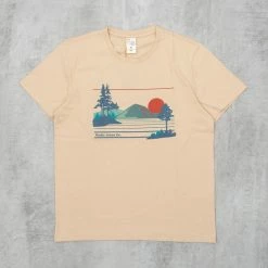 Nudie Roy Shoreline S/S Tee - Cream