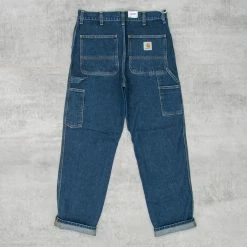 Carhartt WIP Single Knee Denim Pant - Blue Stone Wash