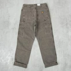 Carhartt WIP Single Knee Pant - Black Faded