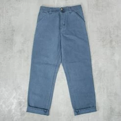 Carhartt WIP Single Knee Pant - Storm Blue Faded 7 Carhartt WIP Single Knee Pant - Storm Blue Faded -hansen shop SingleKneePant BlueFaded1 1024x1024