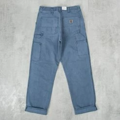 Carhartt WIP Single Knee Pant - Storm Blue Faded