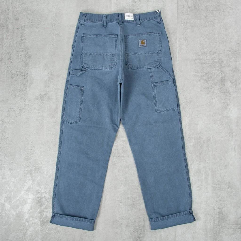Carhartt WIP Single Knee Pant - Storm Blue Faded 1 Carhartt WIP Single Knee Pant - Storm Blue Faded